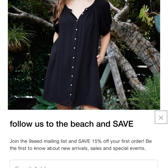 9SEED Sifrios Mini Dress in Navy - Picture 5 of 6